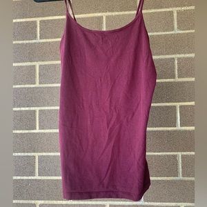 Maroon tank. Medium or large.